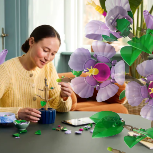 Arma el momento: una experiencia para compartir construyendo LEGO® Botanicals
