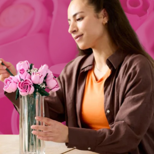 LEGO® Botanicals: piezas decorativas que se construyen y perduran