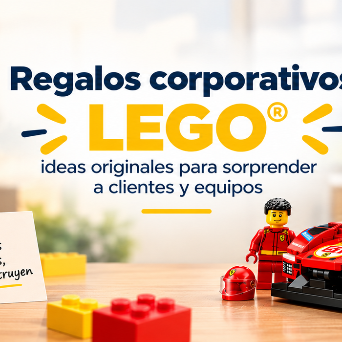 Regalos corporativos LEGO®: ideas originales para sorprender a clientes y equipos
