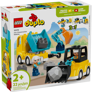 LEGO®Duplo: Vehículos De Construcción “3 En 1” (10475)_001