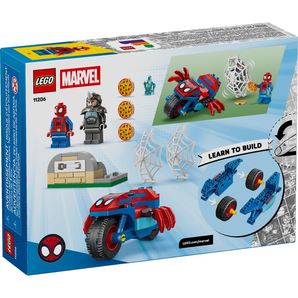 SPIDEY EN SU MOTO VS. RHINO