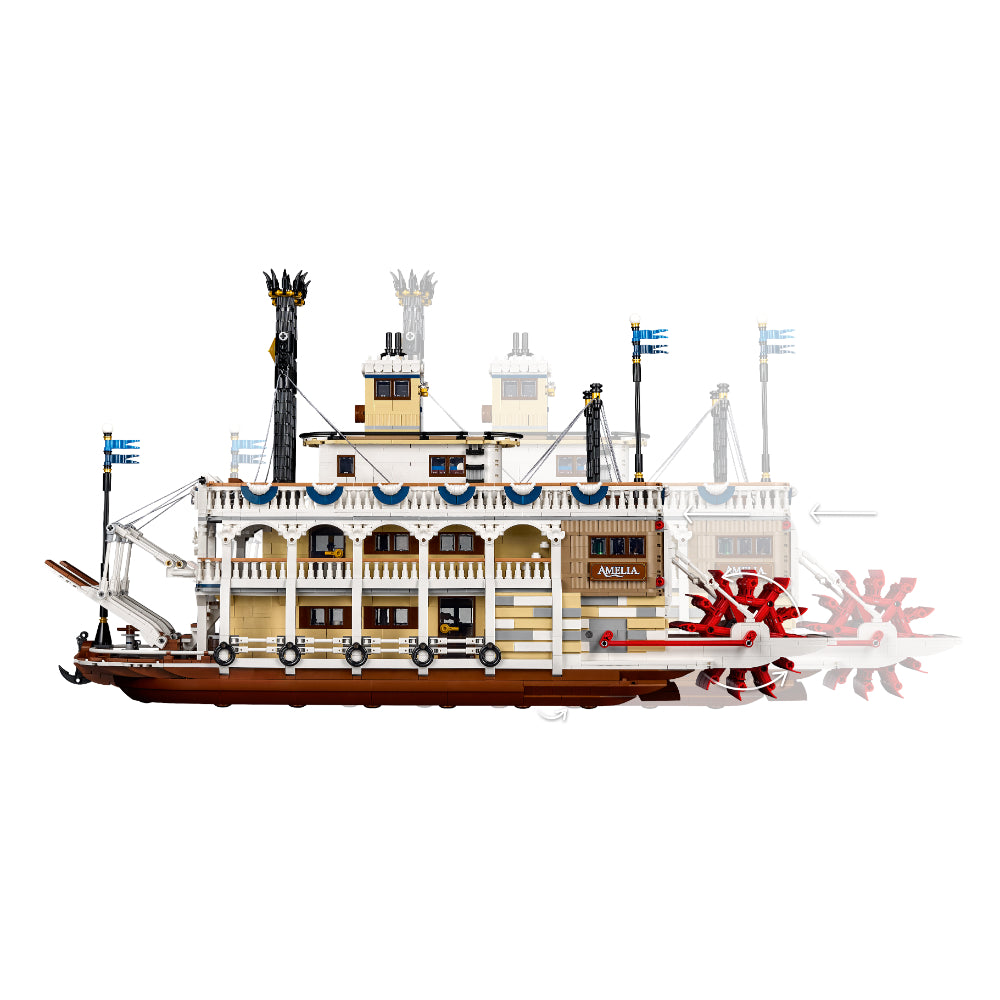 LEGO® Ideas: Barco De Vapor Fluvial (21356)