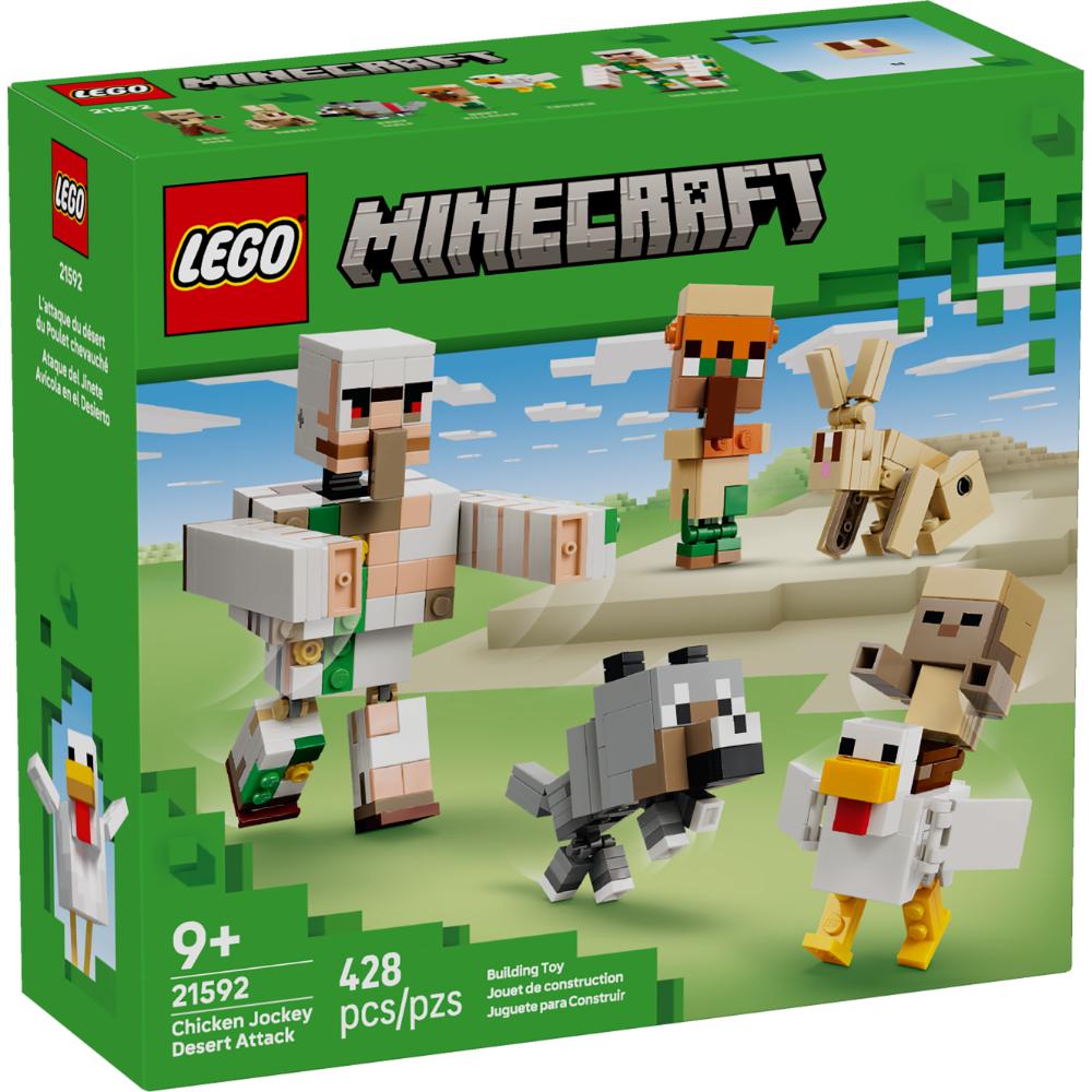 LEGO®Minecraft: Ataque Del Jinete Avícola En El Desierto (21592)_001