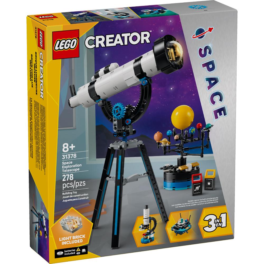 LEGO®Creator: Telescopio De Exploración Espacial (31378)