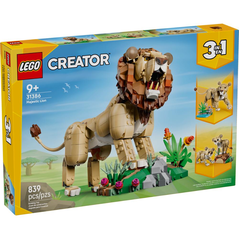 LEGO®Lego Creator: Fauna Salvaje: León Majestuoso (31386)_001