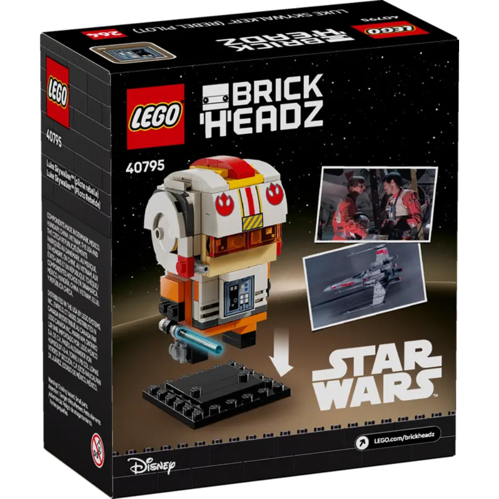 LEGO®Merchandise Brick: Luke Skywalker™ (Piloto Rebelde) (40795)_001