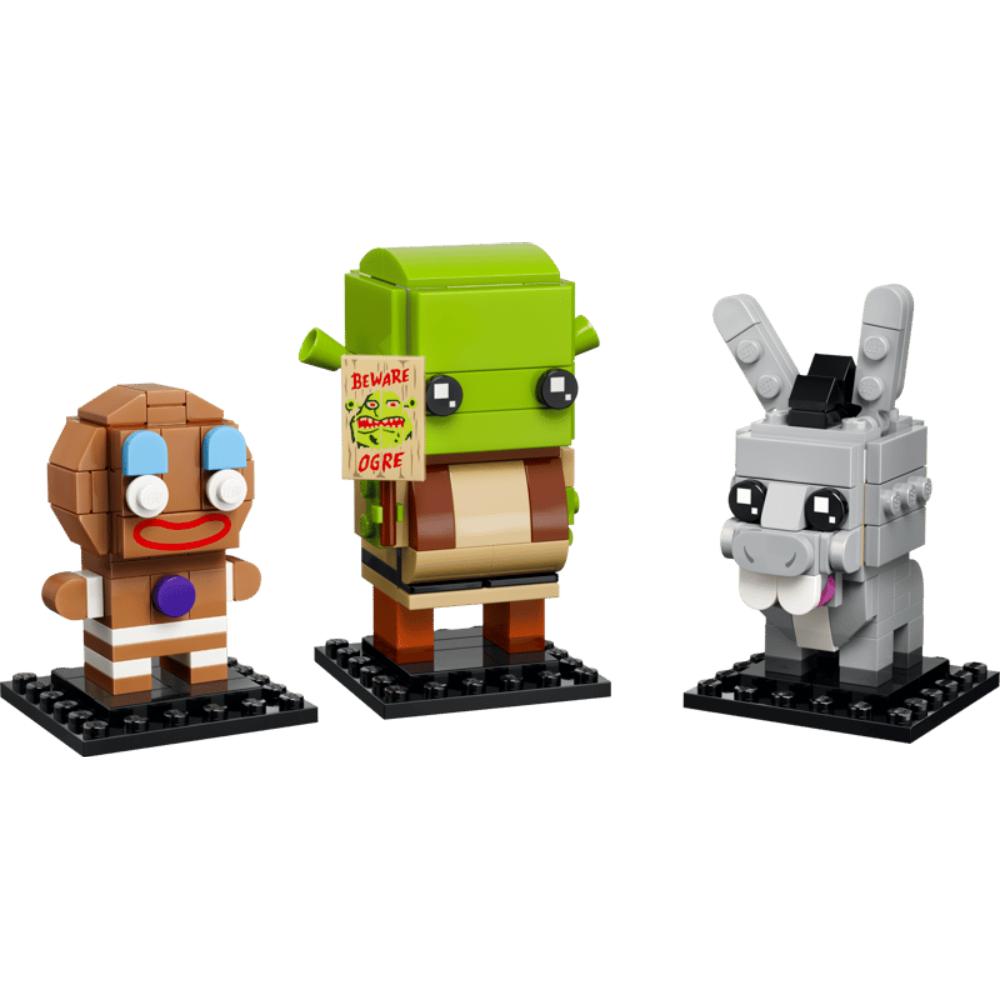 LEGO®Brickheadz: Figuras De Shrek, Asno Y Jengi (40923)_002