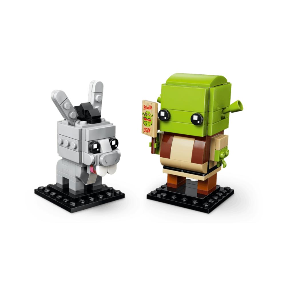LEGO®Brickheadz: Figuras De Shrek, Asno Y Jengi (40923)_004