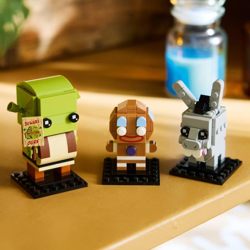 LEGO®Brickheadz: Figuras De Shrek, Asno Y Jengi (40923)_009