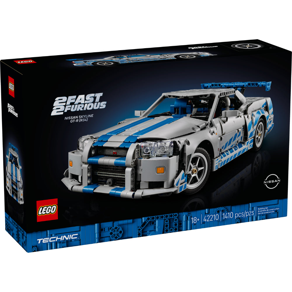 LEGO®Technic: Coche Nissan Skyline Gt-R (R34) De 2 Fast 2 Furious (42210)_001