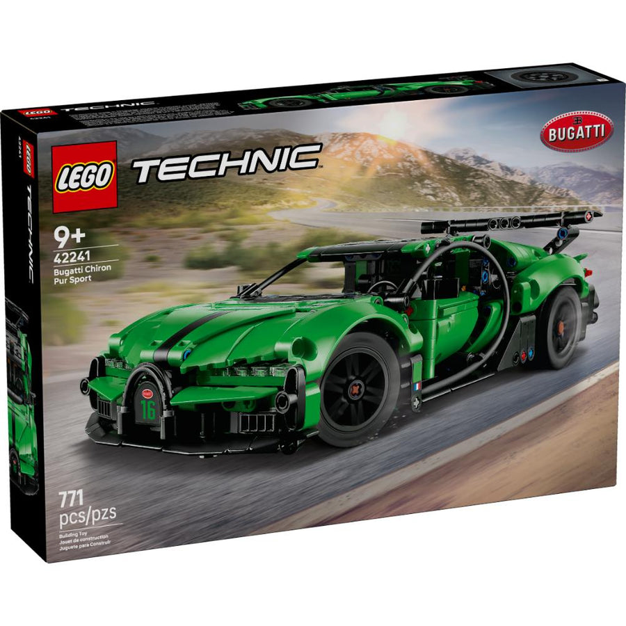 LEGO®Technic: Hipercoche Bugatti Chiron Pur Sport Verde (42241)_001