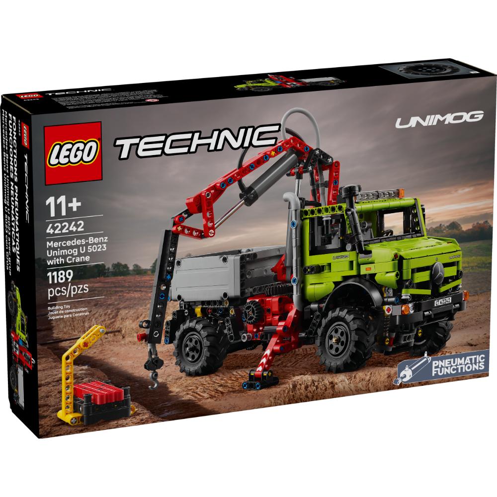 LEGO®Technic: Mercedes-Benz Unimog U 5023 Con Grúa (42242)_001