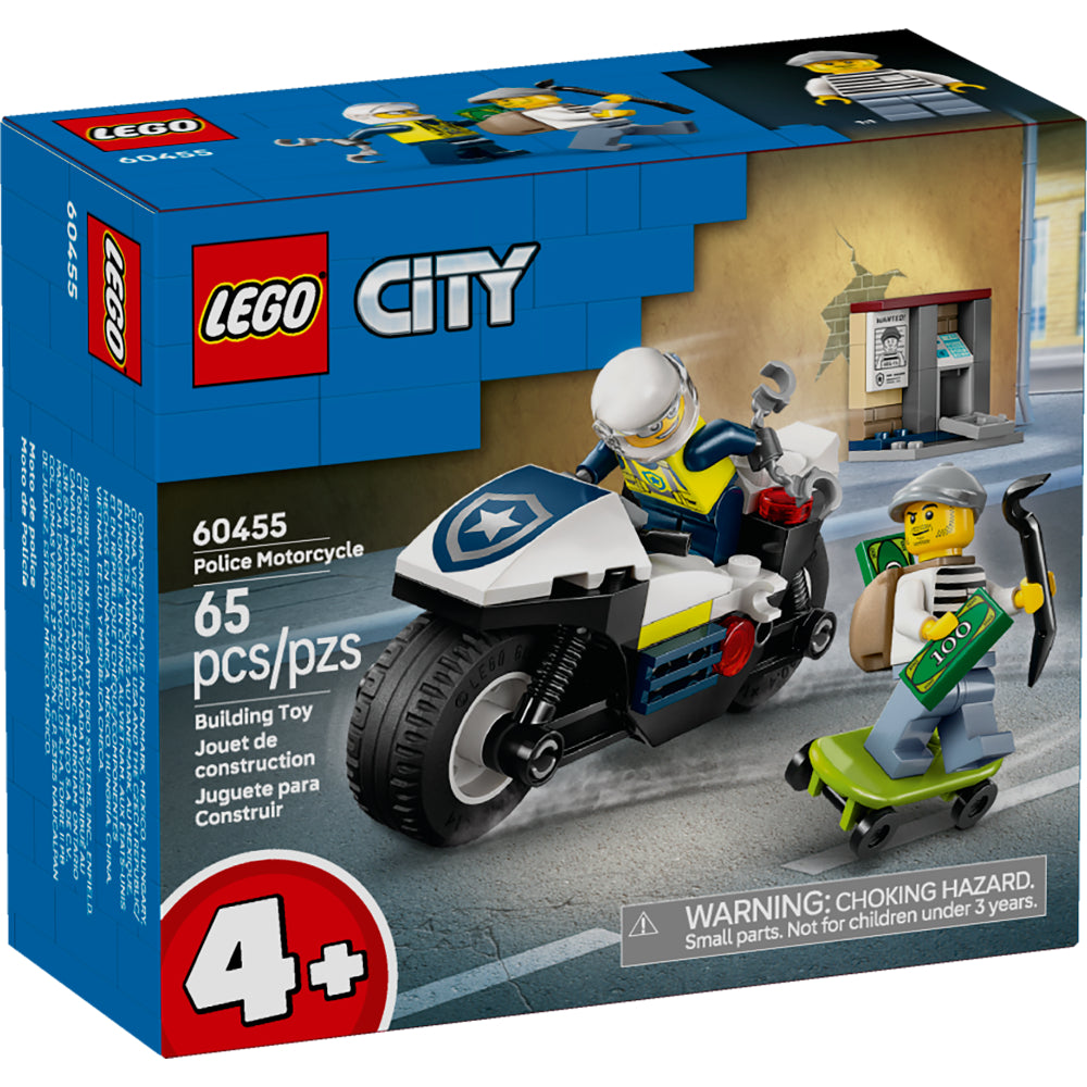 LEGO®City: Persecución En Moto De Policía (60455)_001