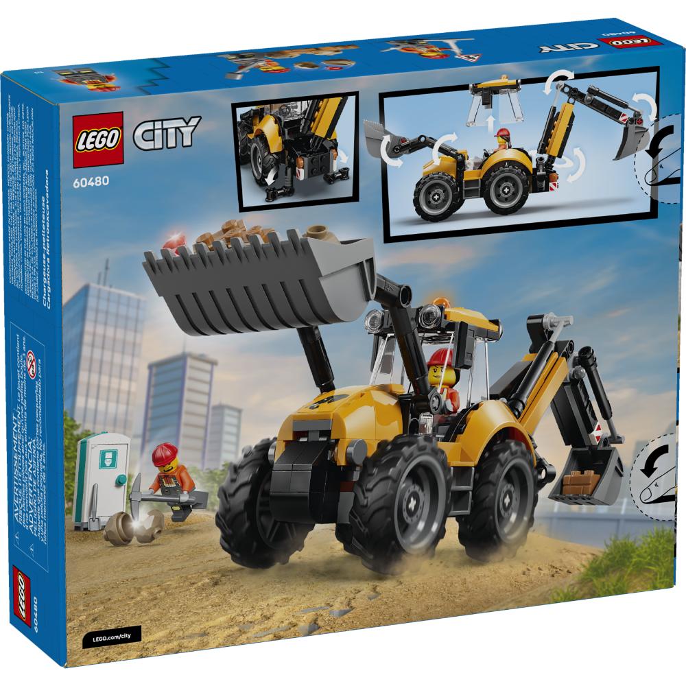 LEGO®City: Cargadora Retroexcavadora Amarilla (60480)_003