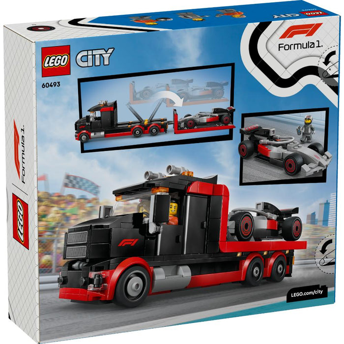 LEGO®City: Camión De Exposición De F1® Con Coche De Carreras Audi F1® (60493)_001