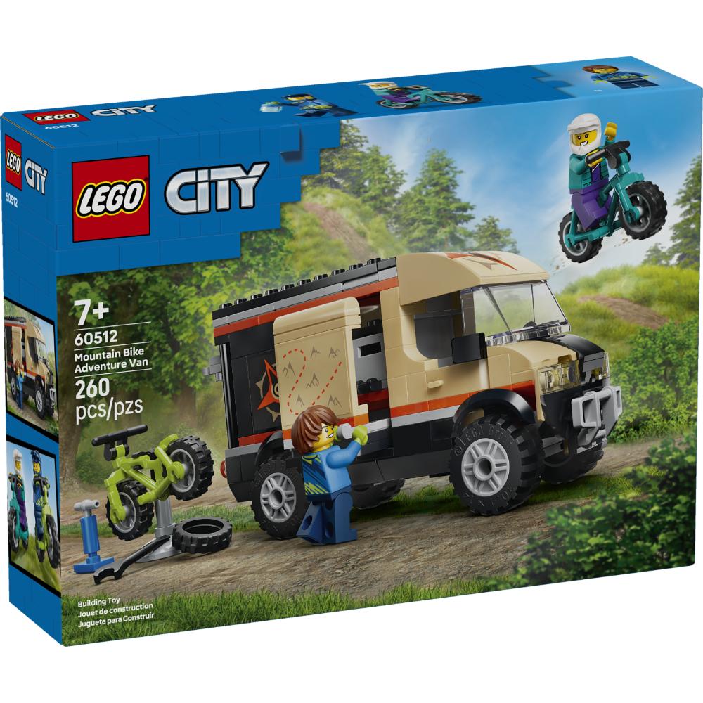 LEGO®City: Furgoneta De Aventura Con Bicis De Montaña (60512)_001