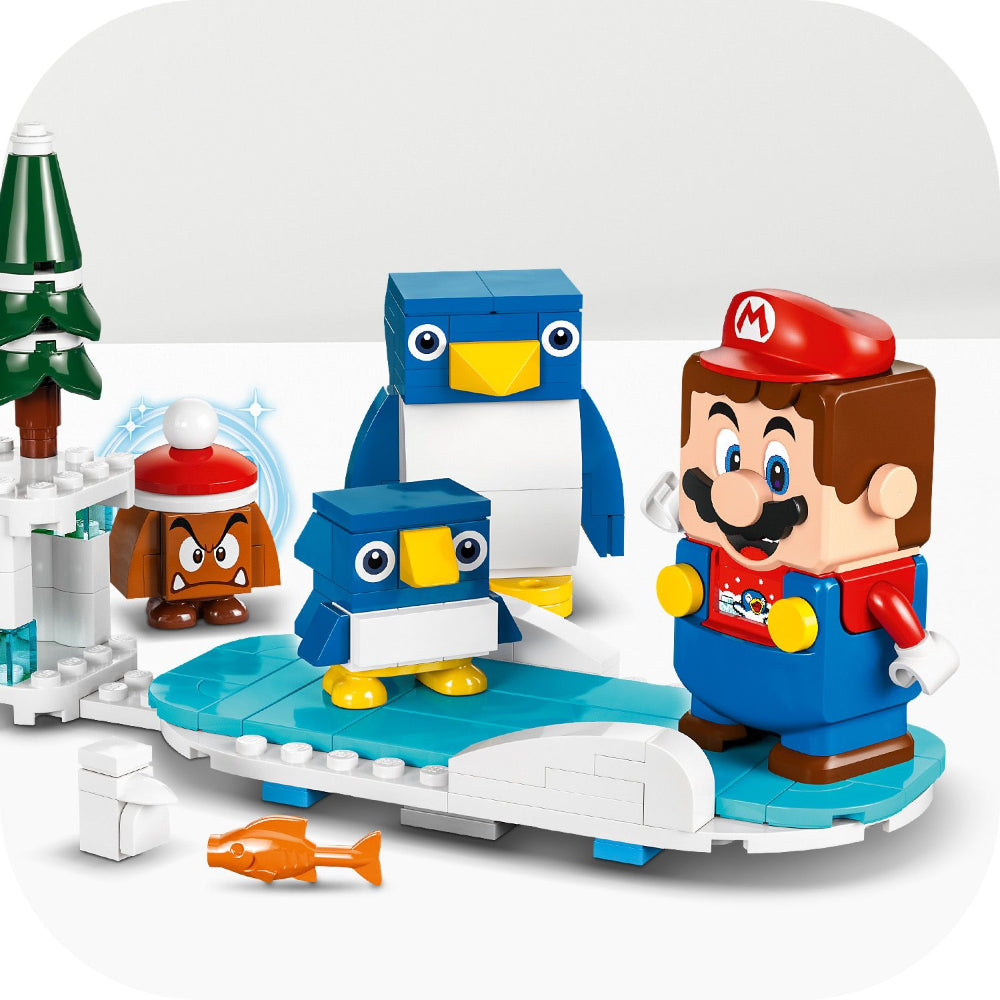 LEGO®Super Mario: Set De Expansión: Aventura En La Nieve De La Familia Pingüi (71430)_008