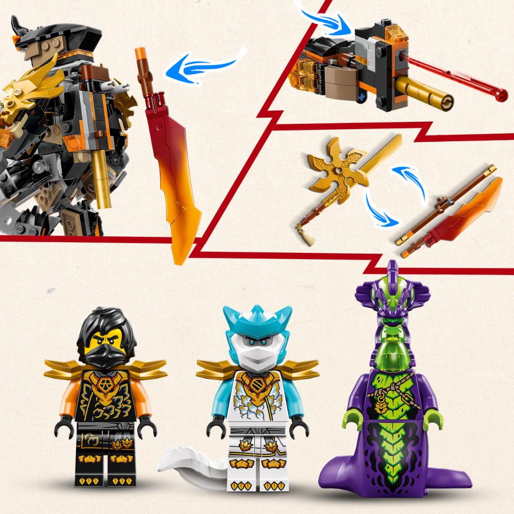 MECA DE MISIÓN DE COLE Y ZANE DRAGÓN