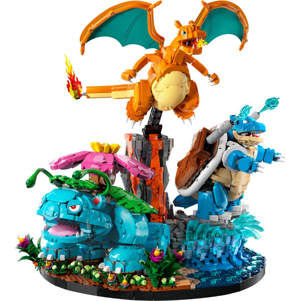 VENUSAUR, CHARIZARD Y BLASTOISE