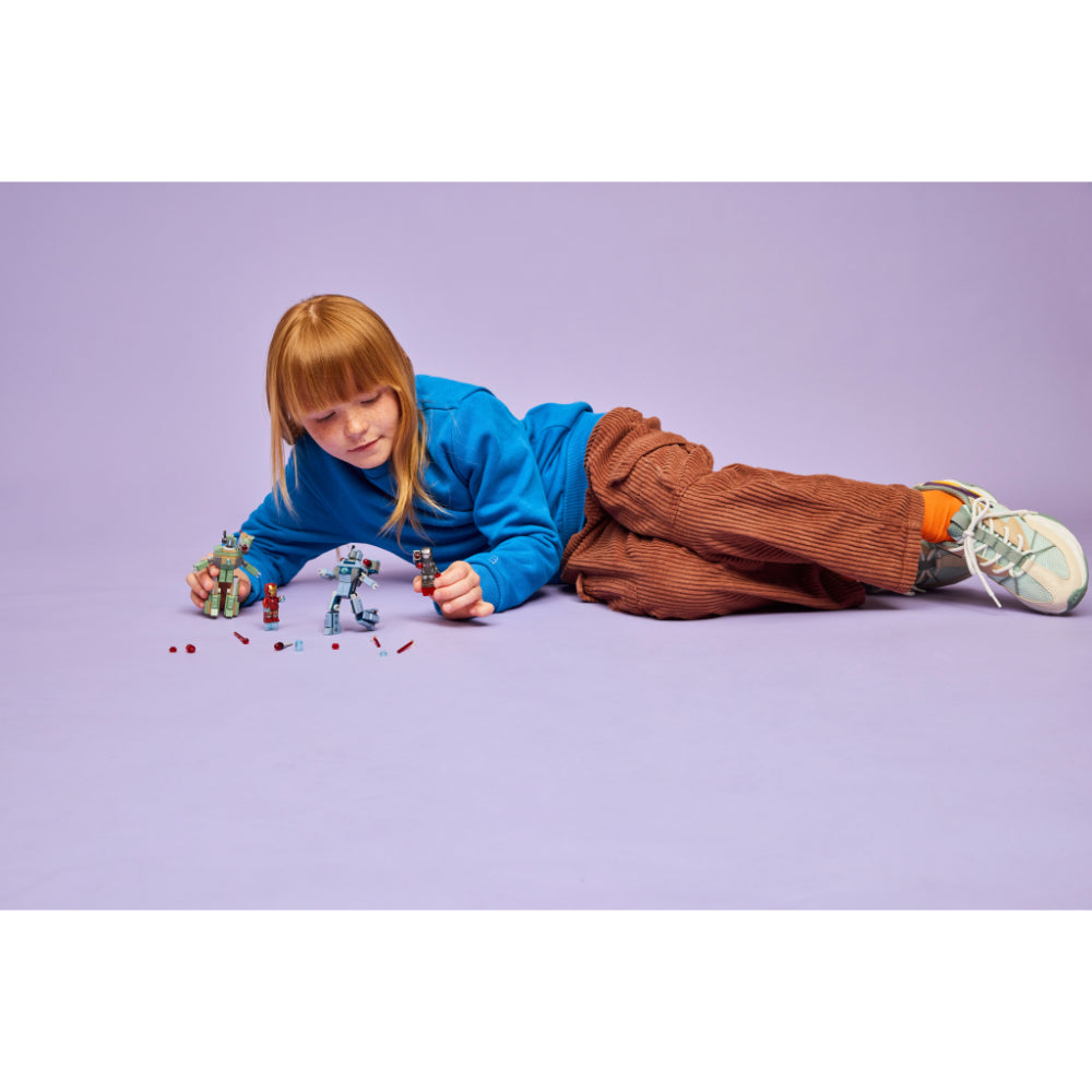 LEGO®Super Heroes: Iron Man Y Máquina De Guerra Vs. Drones De Hammer (76320)_008