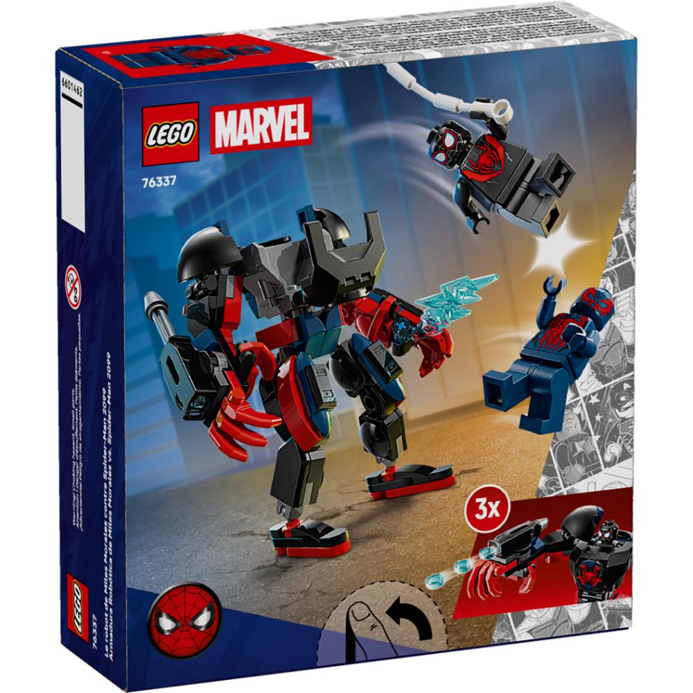 ARMADURA ROBÓTICA DE MILES MORALES VS. SPIDER-MAN 2099