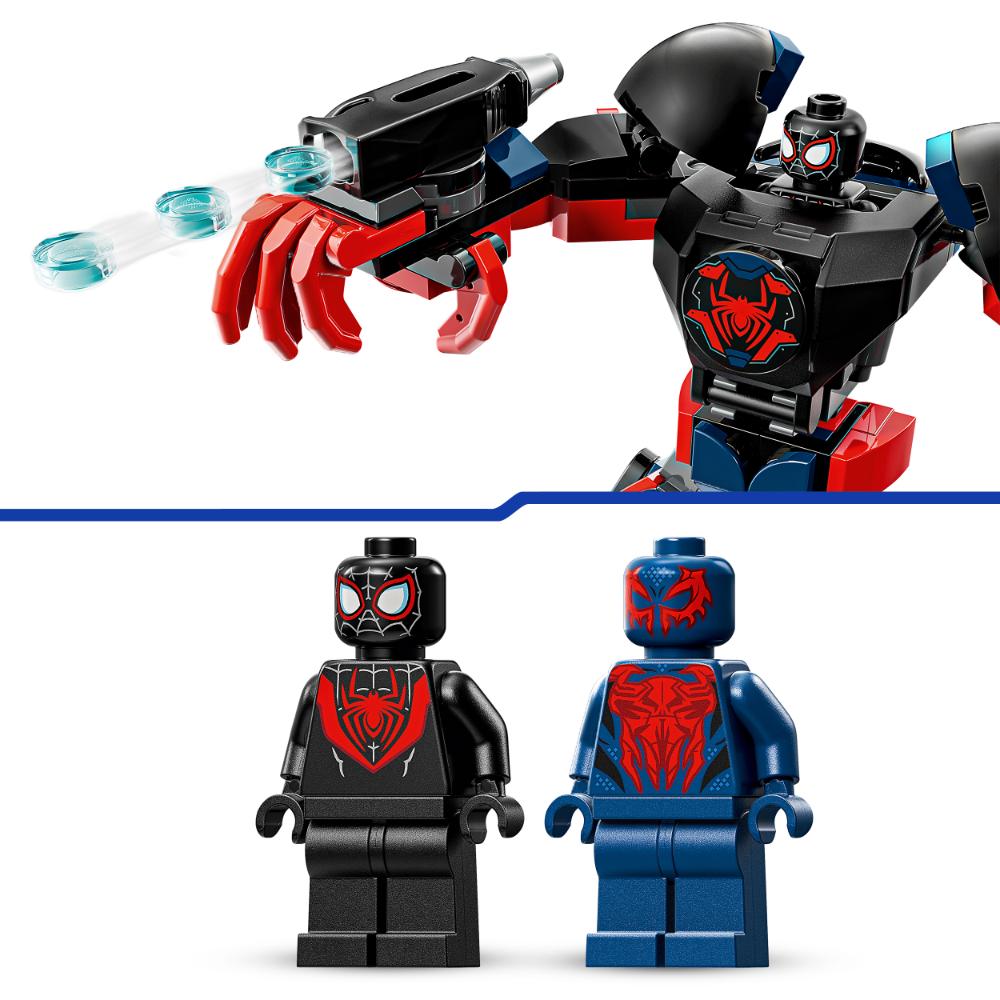 ARMADURA ROBÓTICA DE MILES MORALES VS. SPIDER-MAN 2099