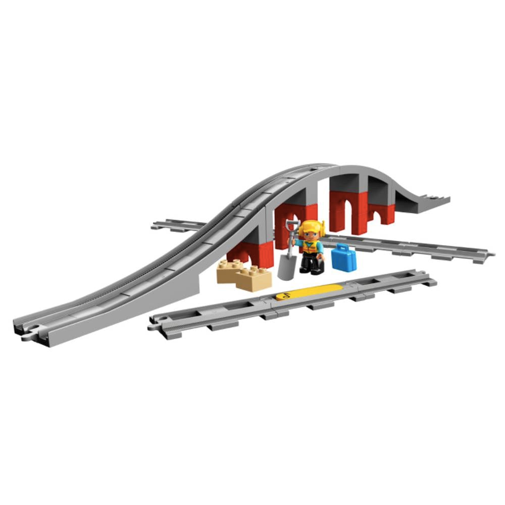 LEGO® DUPLO Puente y vías ferroviarias (10872)