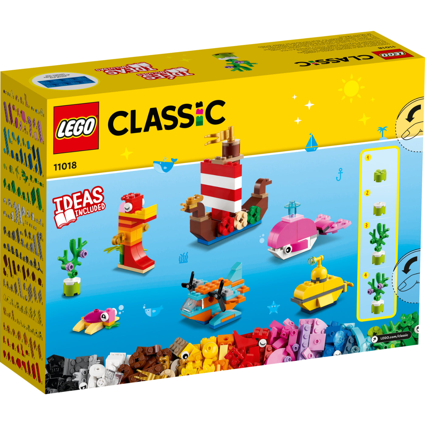LEGO® Classic : Diversión Oceánica Creativa (11018)