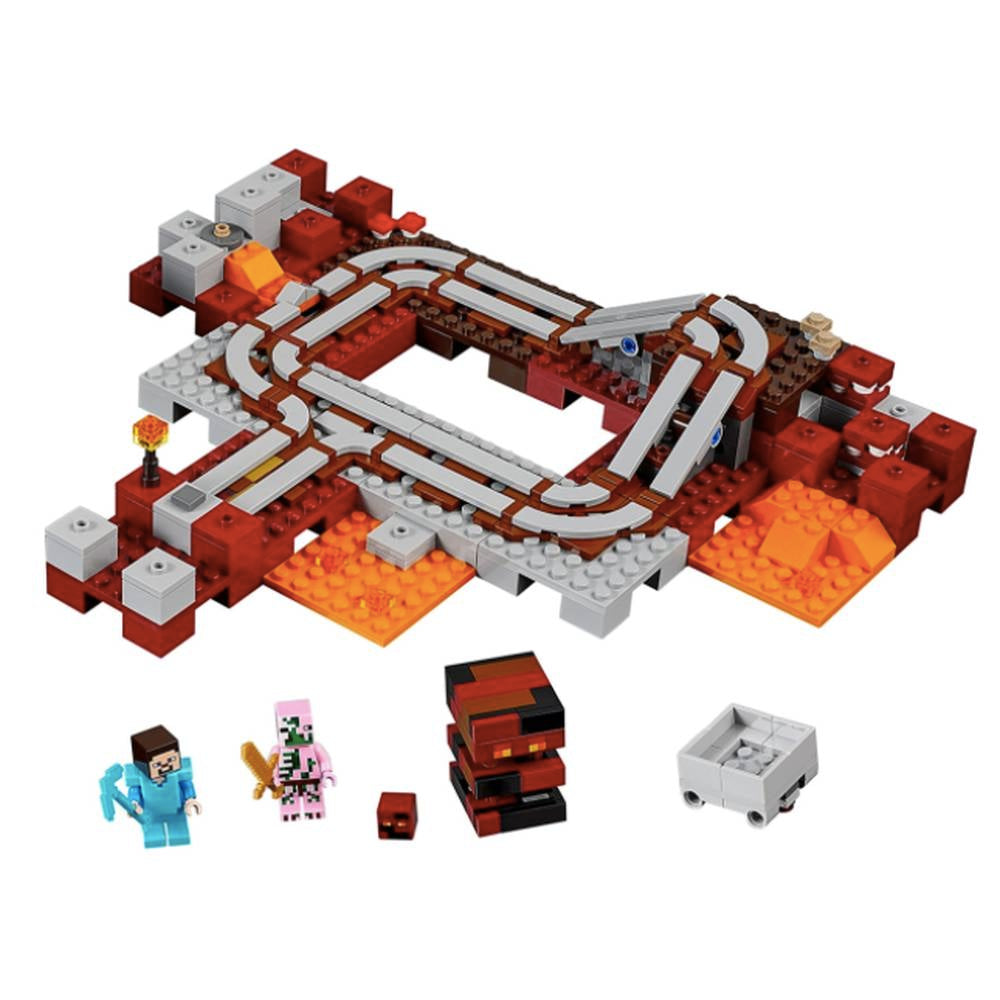 LEGO Minecraft Tren del infierno (21130)