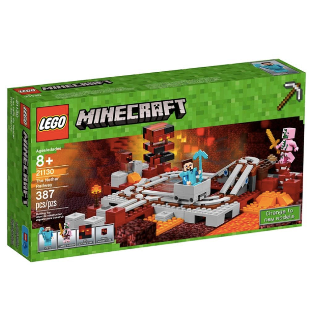 LEGO Minecraft Tren del infierno (21130)