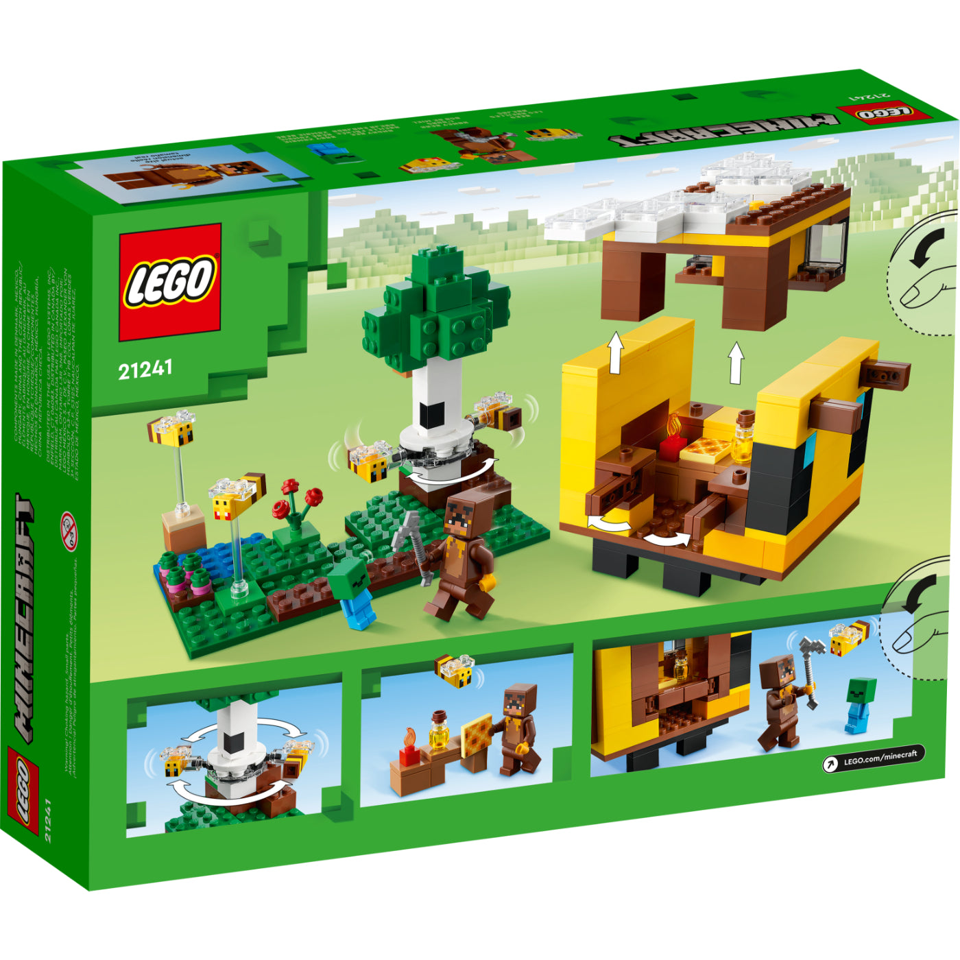 LEGO® Minecraft™ La Cabaña-Abeja (21241)