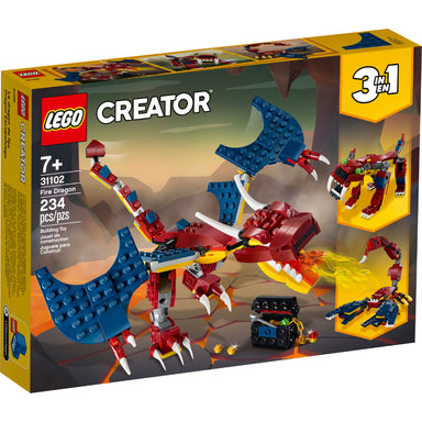 LEGO® Creator 3en1 Dragón Escupefuego (31102)