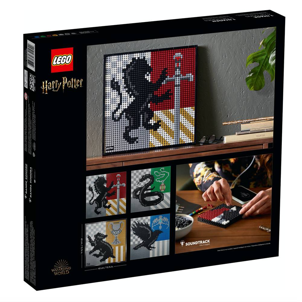 LEGO® Art Harry Potter™ Harry Potter Escudos De Hogwarts™ (31201)