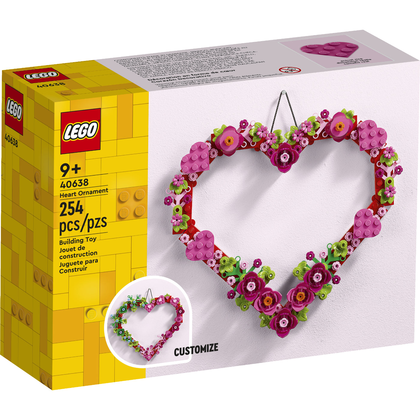 LEGO® Heart Ornament (40638)