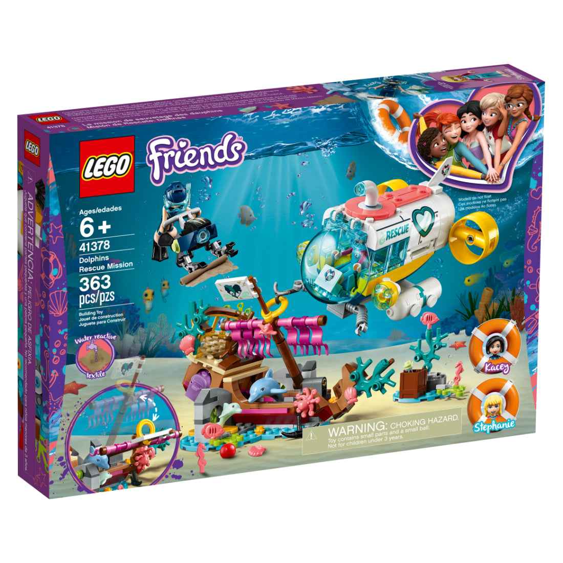 LEGO® Friends Misión de Rescate Defines (41378)