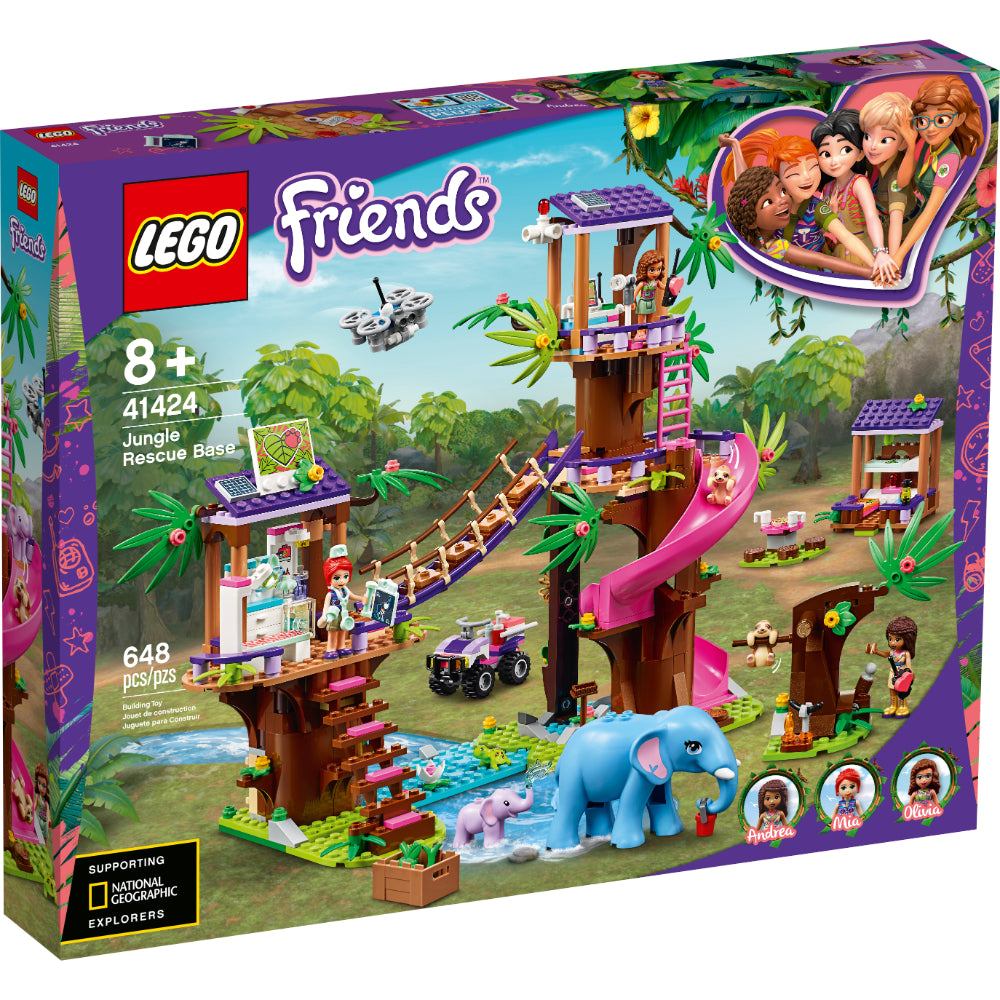 LEGO® Friends Base de Rescate en la Selva (41424)