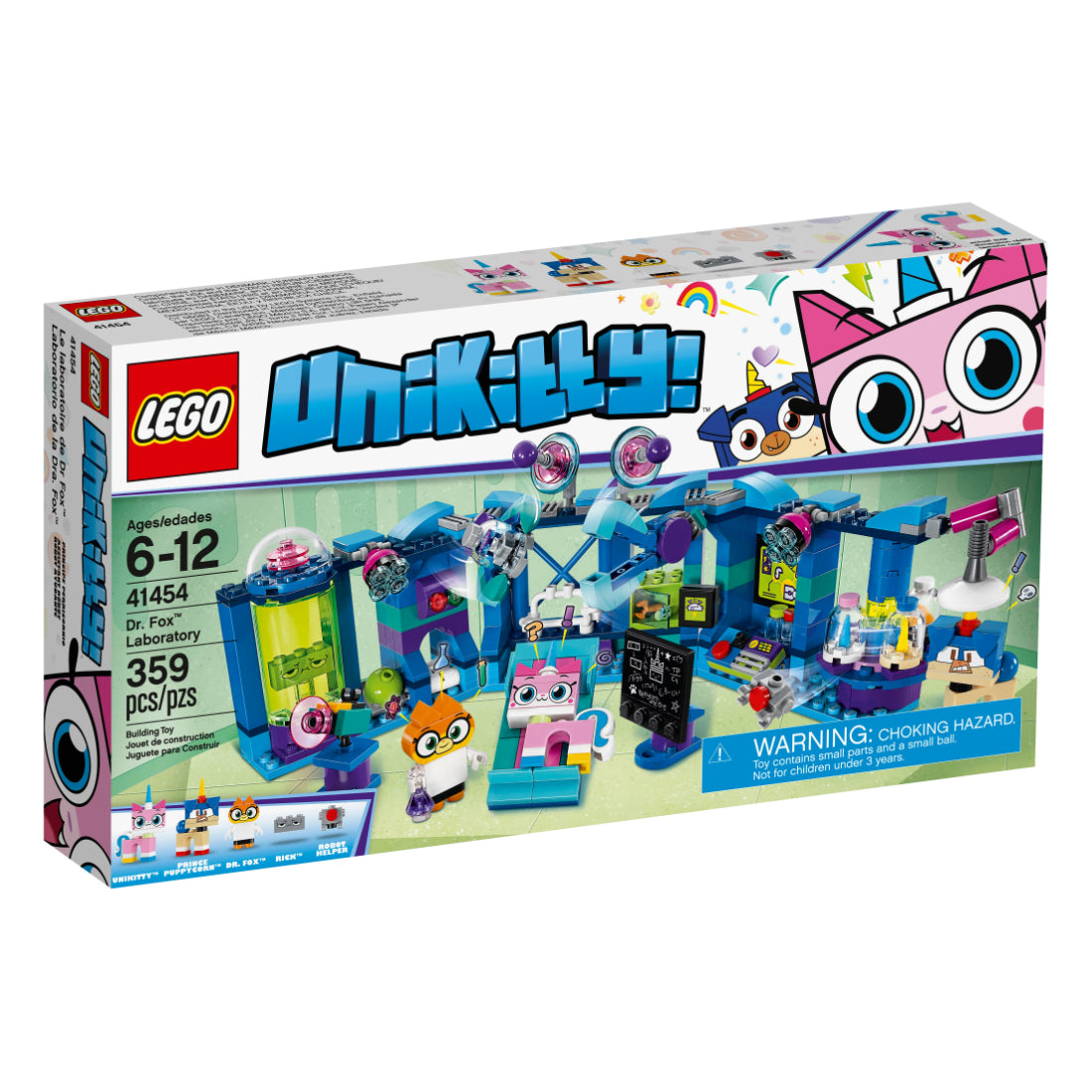 LEGO® Unikitty™! Laboratorio de la Dra. Fox (41454)