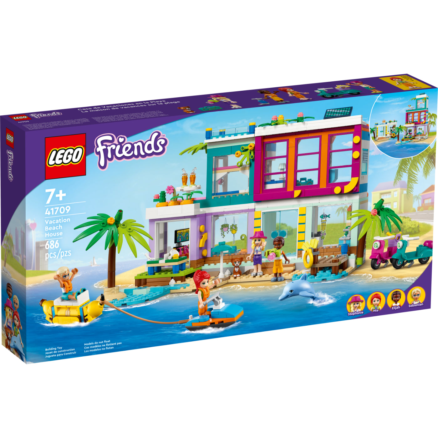 LEGO® Friends : Casa de Veraneo en la Playa (41709)