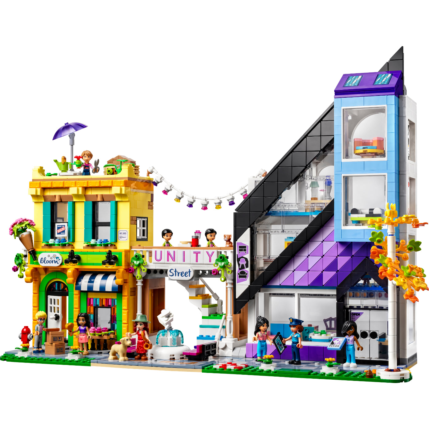 LEGO® Friends Downtown Flower and Design Stores (41732)