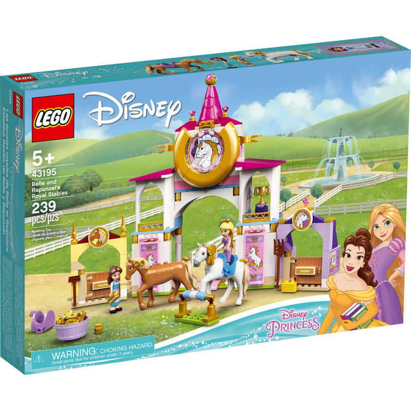 LEGO® Disney Establos Reales de Bella y Rapunzel (43195)