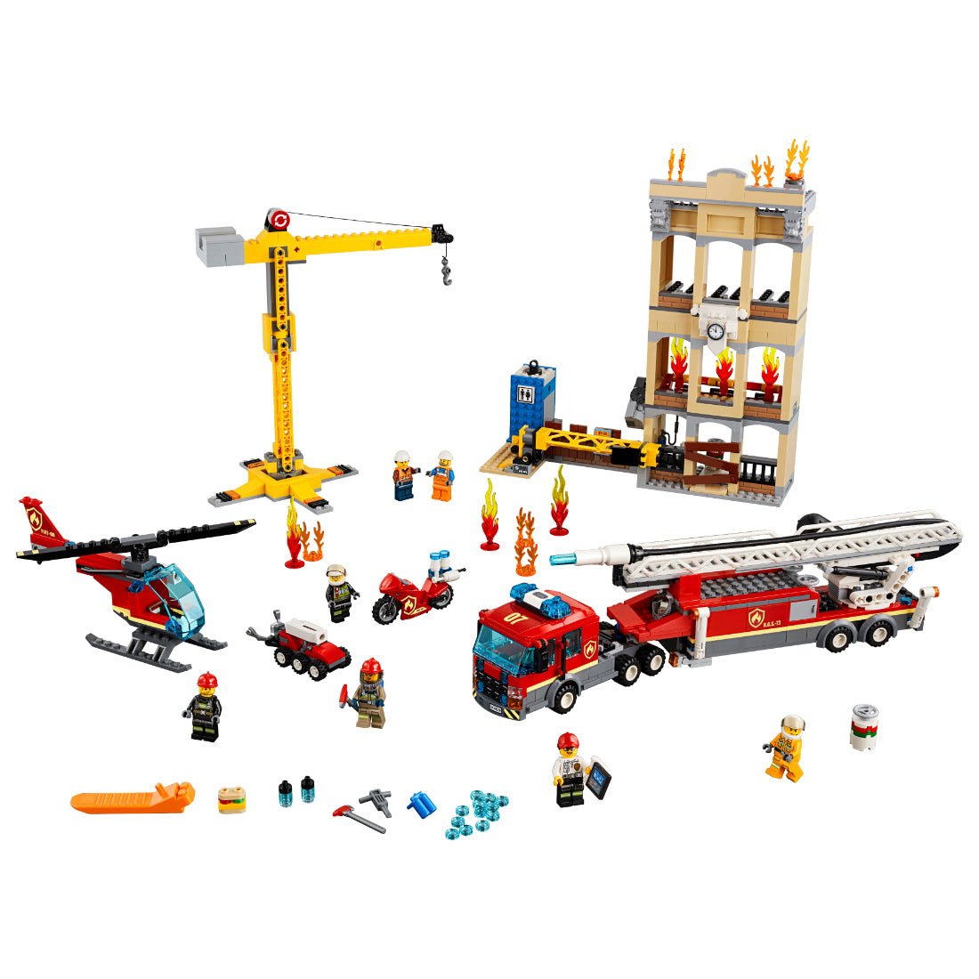 LEGO® City Brigada de Bomberos de Centro (60216)