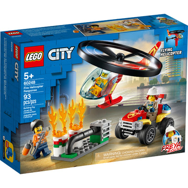 LEGO® City Actuación del Helicóptero de Bomberos (60248)