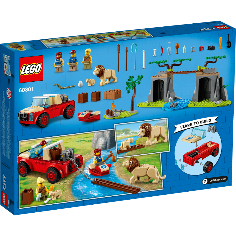 LEGO® City: Rescate de la Fauna Salvaje: Auto Todoterreno(60301)_003