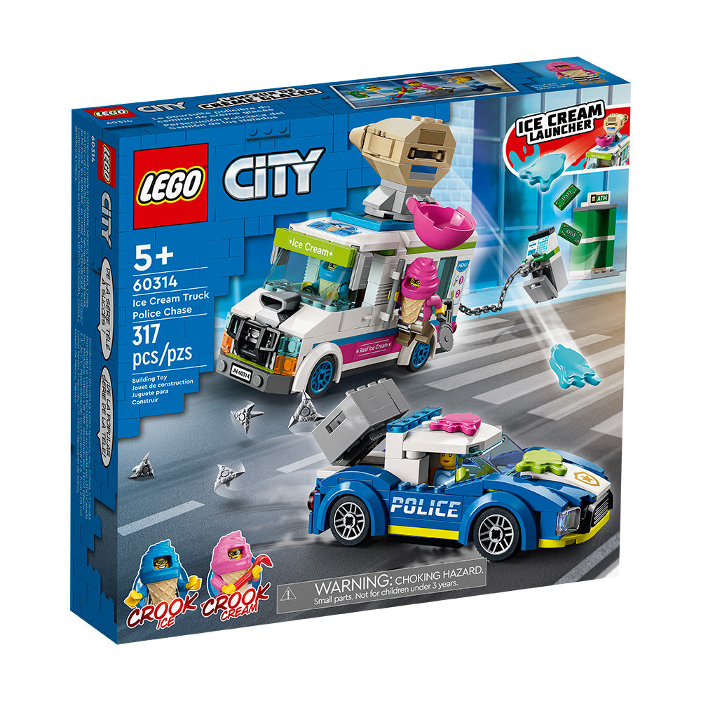 LEGO® City Persecución Policiaca del Camión de los Helados (60314)