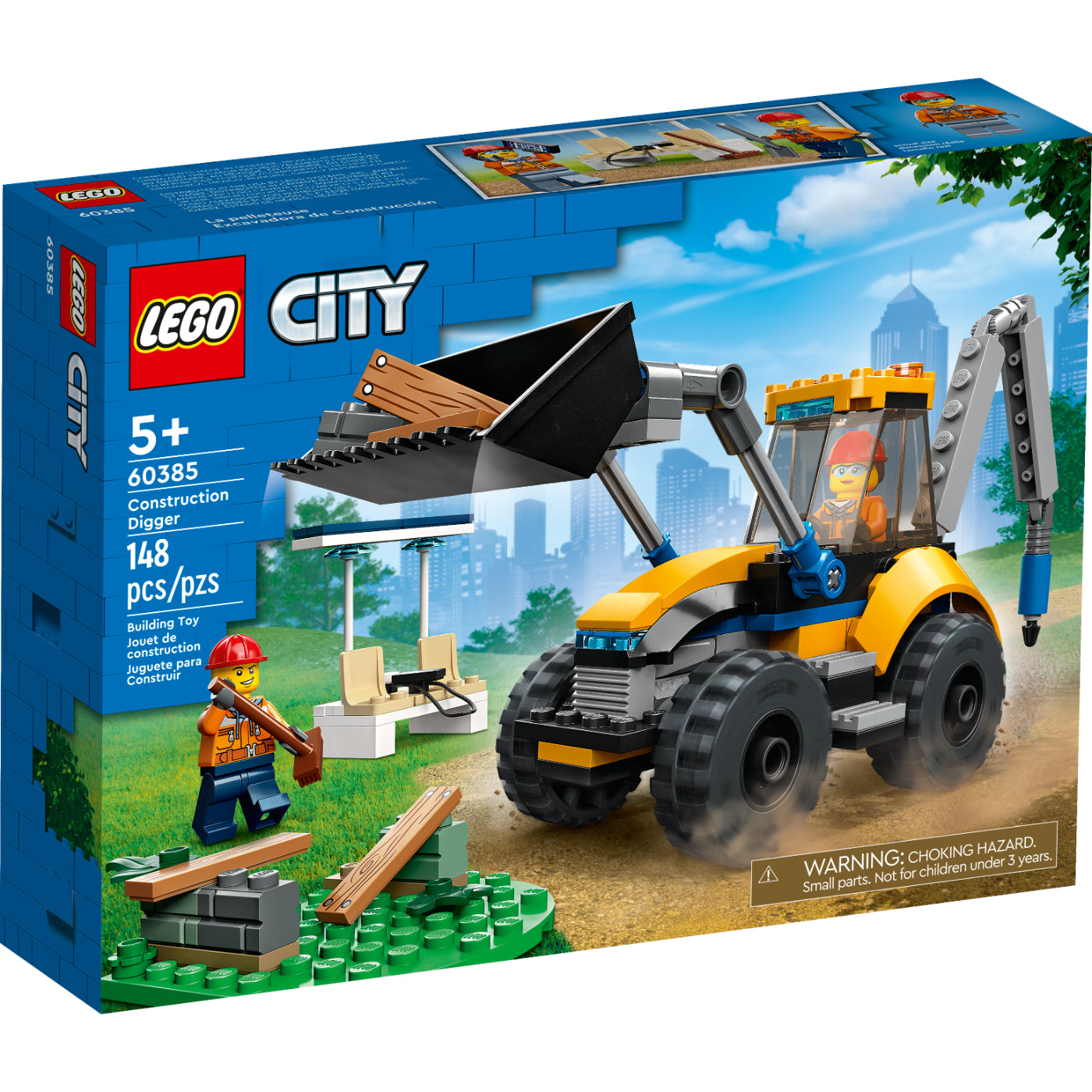 LEGO® City Excavadora De Construcción (60385)