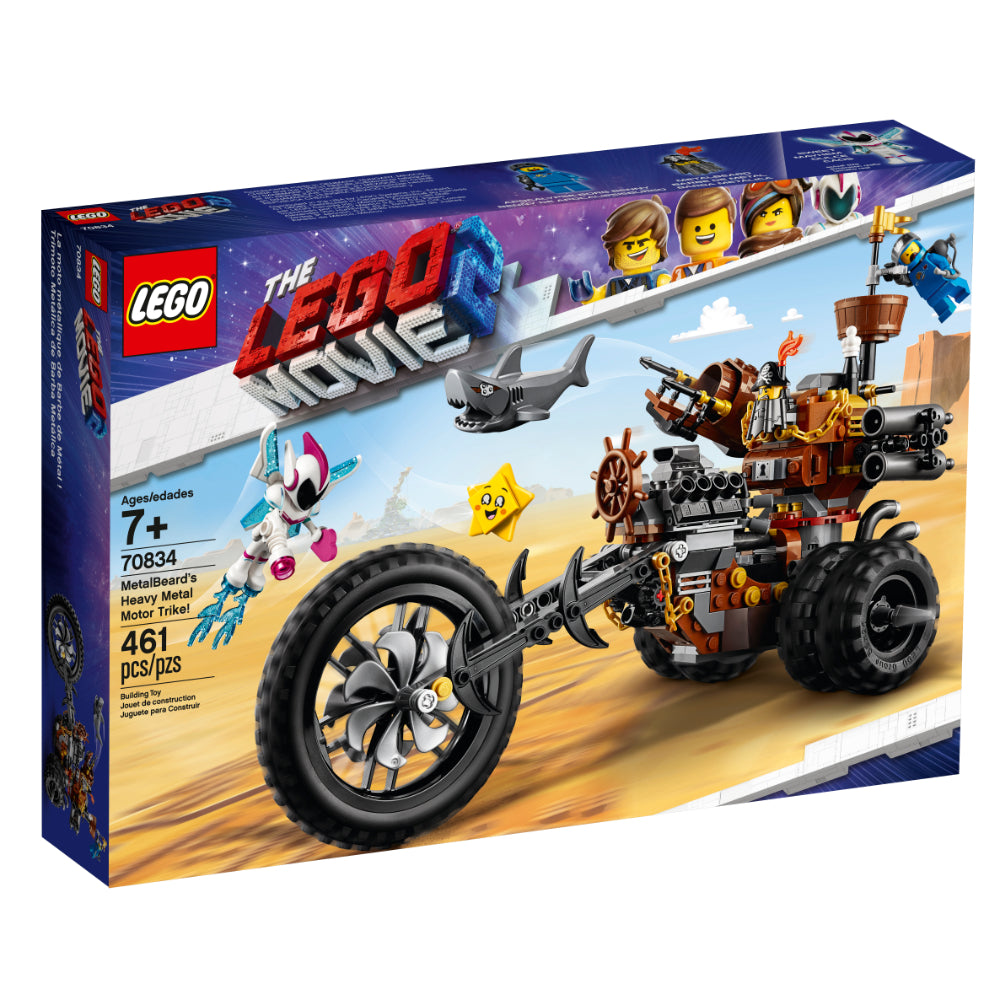 LEGO® 2 Trimoto Metáica de Barba Metáica (70834)