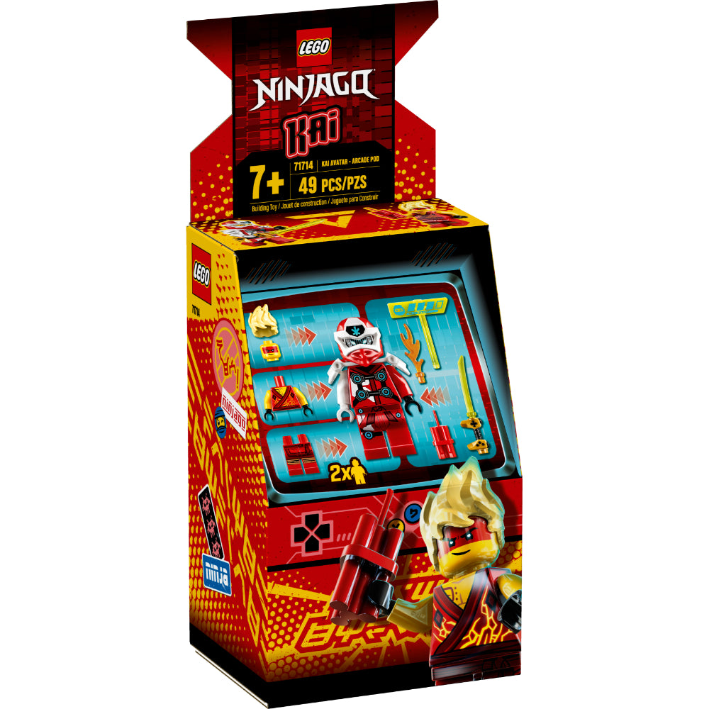 LEGO® NINJAGO® Cabina de Juego Avatar de Kai (71714)