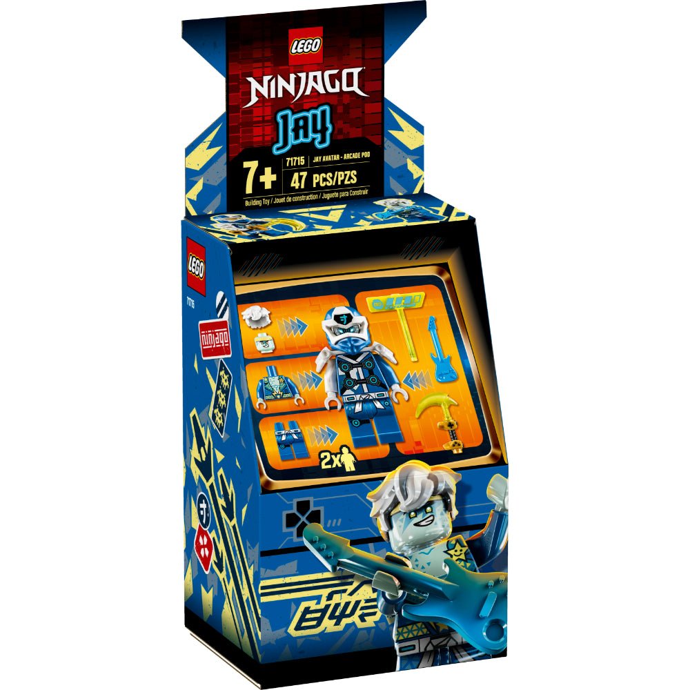 LEGO® NINJAGO® Cabina de Juego Avatar de Jay (71715)