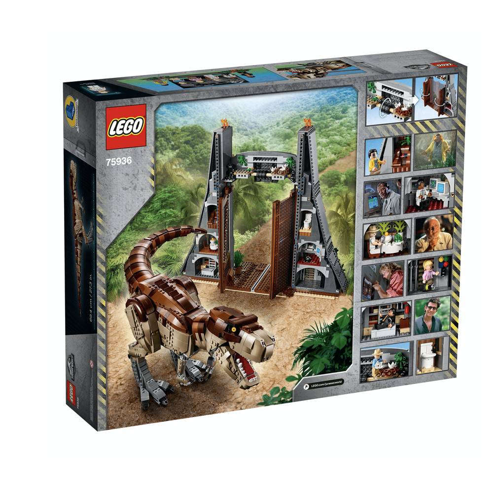 LEGO® Jurassic World Parque Jurásico: Caos del T. rex (75936)