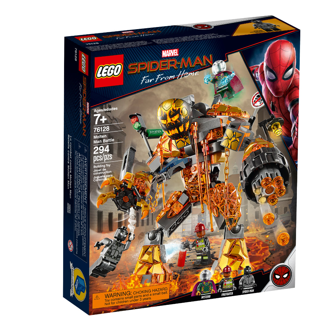 LEGO® Marvel Spider-Man Bataa contra Moten Man (76128)